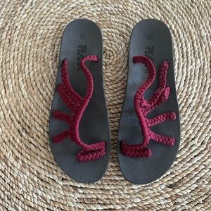 Plaka Relief Sandals With Arch Support Size 8 Flip Flops Comfy